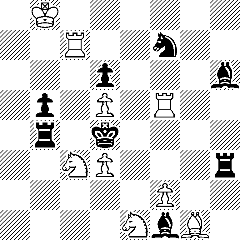 1K6/2R2n2/3p3b/1p1P1R2/1r1k4/2NP3r/5P2/4NbB1