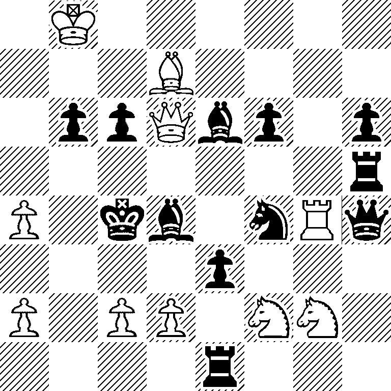 1K6/3B4/1ppQbp1p/7r/P1kb1nRq/4p3/P1PP1NN1/4r3