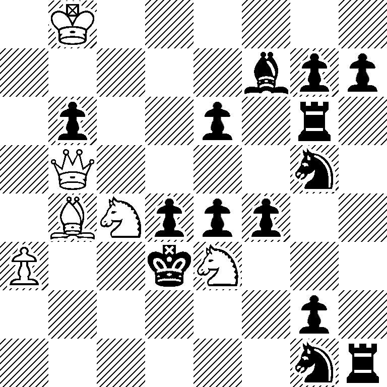1K6/5bpp/1p2p1r1/1Q4n1/1BNppp2/P2kN3/6p1/6nr