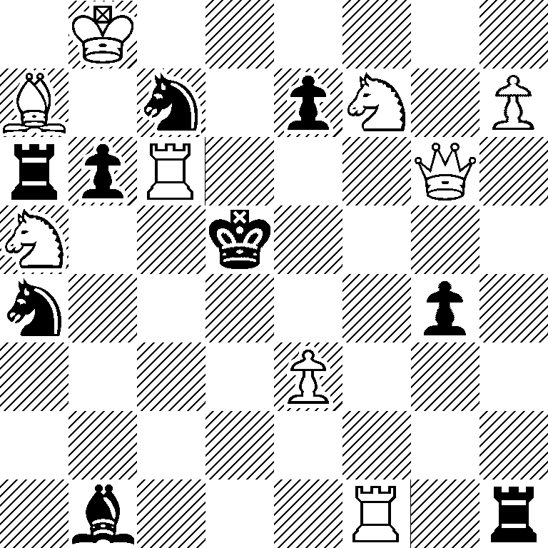 1K6/B1n1pN1P/rpR3Q1/N2k4/n5p1/4P3/8/1b3R1r