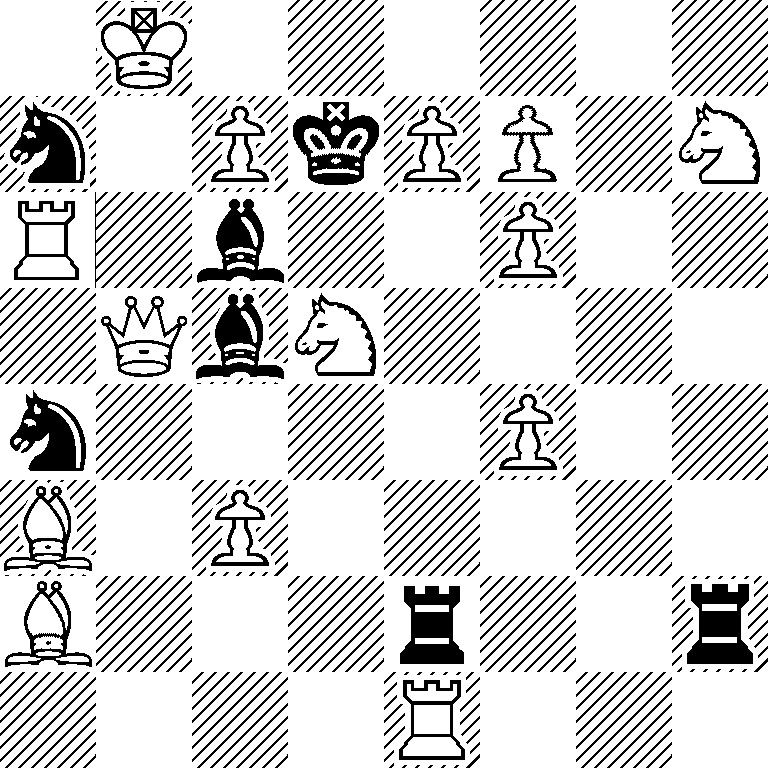 1K6/n1PkPP1N/R1b2P2/1QbN4/n4P2/B1P5/B3r2r/4R3