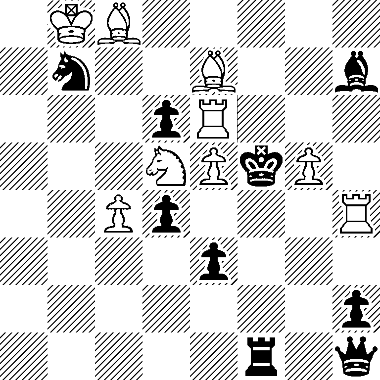 1KB5/1n2B2b/3pR3/3NPkP1/2Pp3R/4p3/7p/5r1q