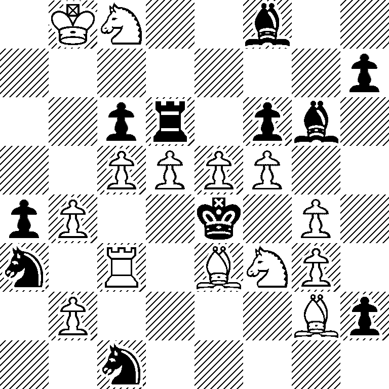 1KN2b2/7p/2pr1pb1/2PPPP2/pP2k1P1/n1R1BNP1/1P4Bp/2n5