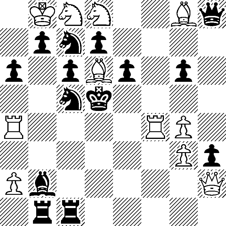 1KNN2Bq/1pnp4/p1pBp1p1/2nk4/R4RP1/6Pp/Pb5Q/1rr5