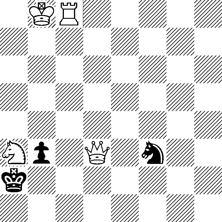 1KR5/8/8/8/8/Np1Q1n2/k7/8