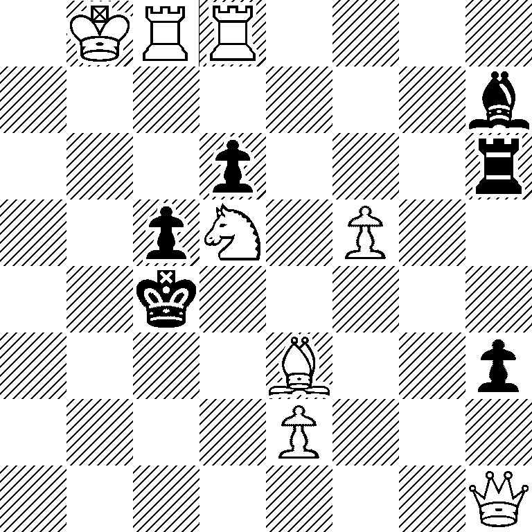 1KRR4/7b/3p3r/2pN1P2/2k5/4B2p/4P3/7Q