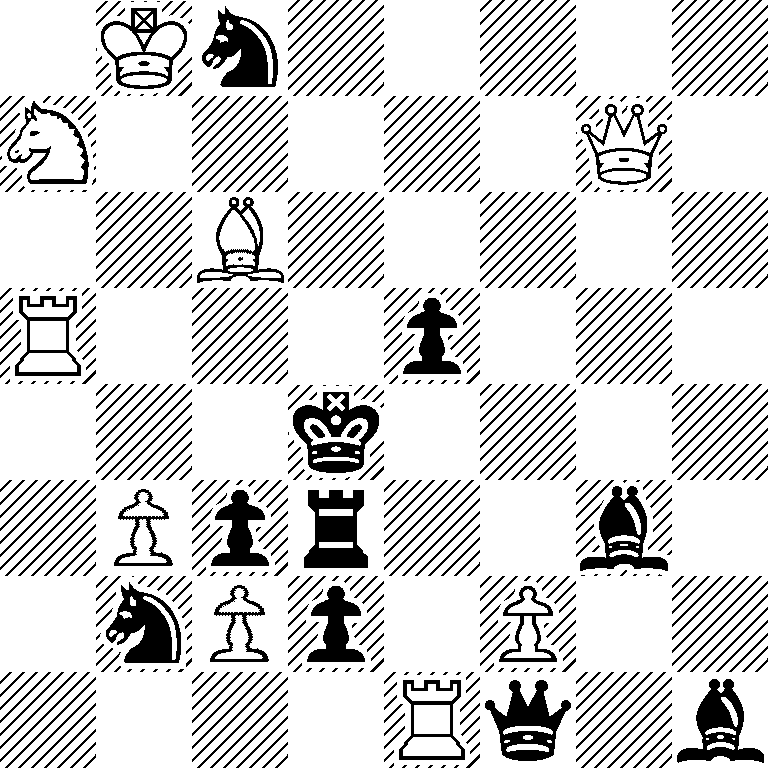 1Kn5/N5Q1/2B5/R3p3/3k4/1Ppr2b1/1nPp1P2/4Rq1b