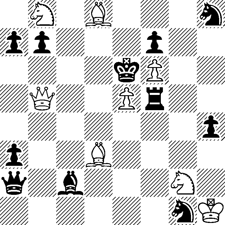 1N1B3n/pp3p2/4kP2/1Q2Pr2/7p/p2B4/q1b3N1/6nK