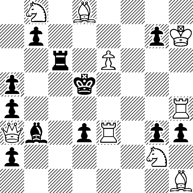 1N1B4/1p4pK/2r1P3/p2k4/p6R/Qb1pR1pp/p5N1/7B