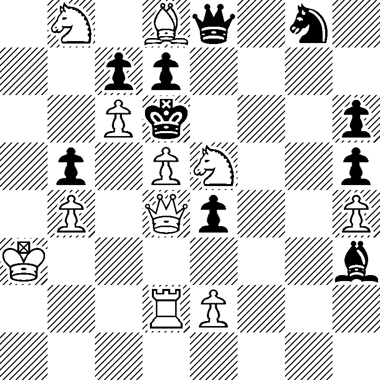 1N1Bq1n1/2pp4/2Pk3p/1p1PN2p/1P1Qp2P/K6b/3RP3/8