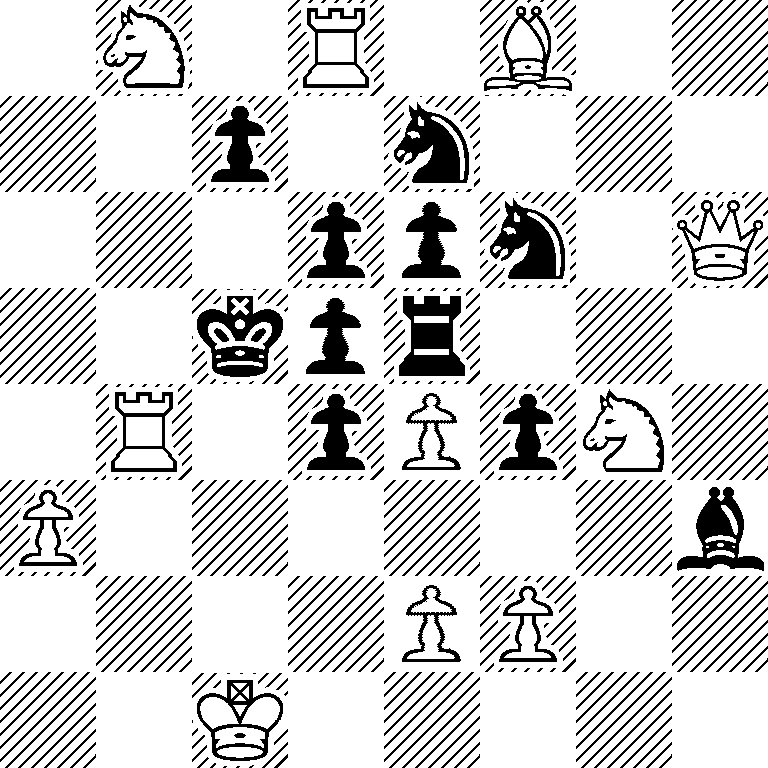 1N1R1B2/2p1n3/3ppn1Q/2kpr3/1R1pPpN1/P6b/4PP2/2K5