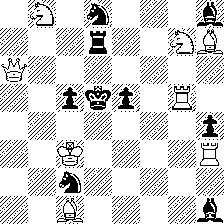 1N1n3b/3r2NB/Q7/2pkp1R1/7p/2K4R/2n5/2B4b
