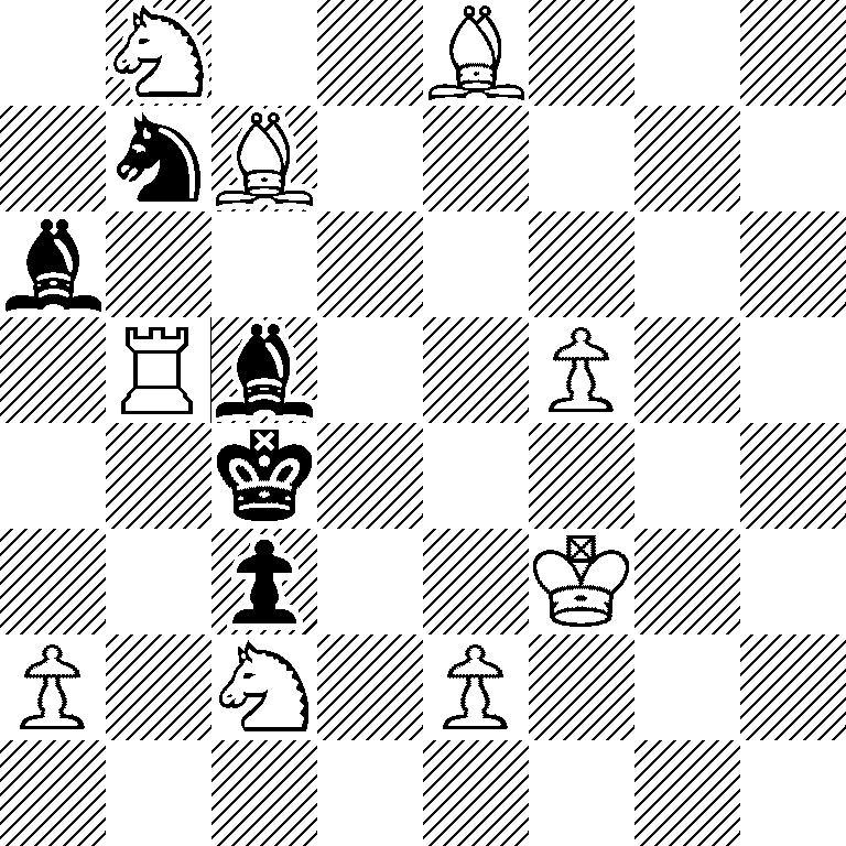 1N2B3/1nB5/b7/1Rb2P2/2k5/2p2K2/P1N1P3/8