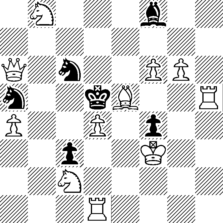 1N3b2/8/Q1n2PP1/n2kB2R/P2P1p2/2p2K2/2N5/3R4