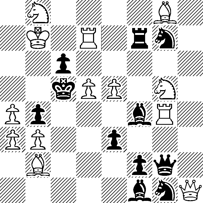 1N4B1/1K1R1rn1/2p5/2kPP1N1/Pp3bR1/PP2p3/1B3pq1/5bnQ