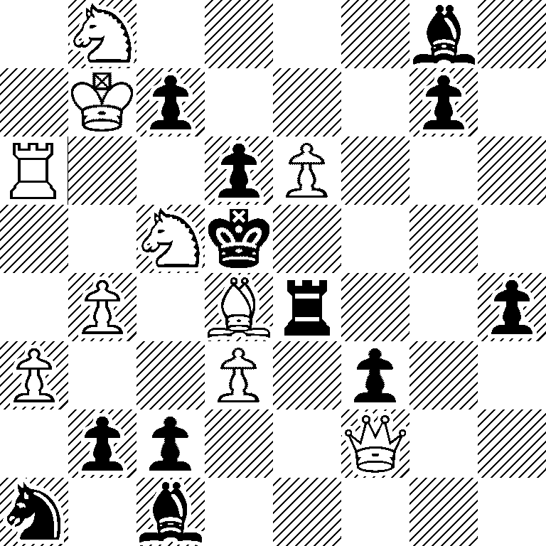 1N4b1/1Kp3p1/R2pP3/2Nk4/1P1Br2p/P2P1p2/1pp2Q2/n1b5