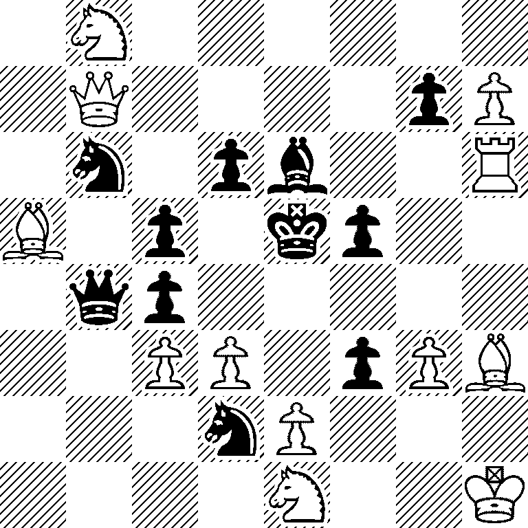 1N6/1Q4pP/1n1pb2R/B1p1kp2/1qp5/2PP1pPB/3nP3/4N2K