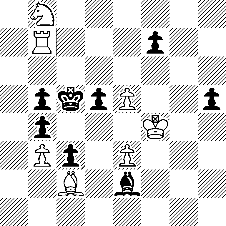 1N6/1R3p2/8/1pkpP2p/1p3K2/1Pp1P3/2B1b3/8