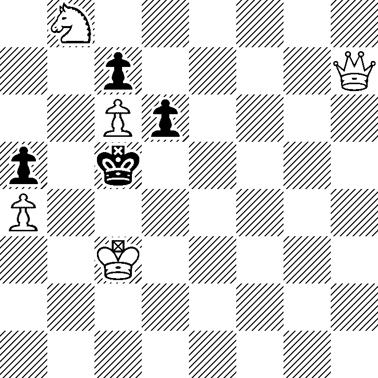 1N6/2p4Q/2Pp4/p1k5/P7/2K5/8/8