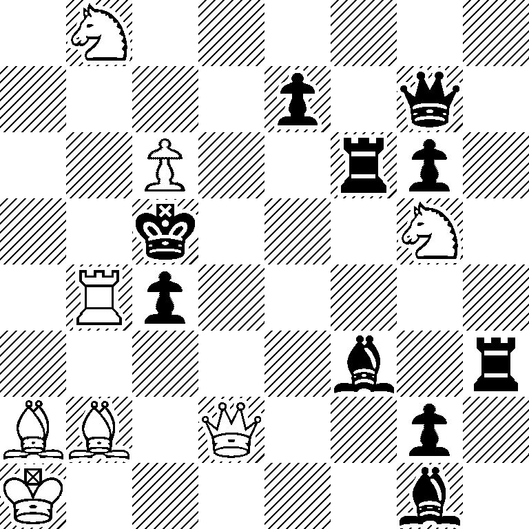 1N6/4p1q1/2P2rp1/2k3N1/1Rp5/5b1r/BB1Q2p1/K5b1