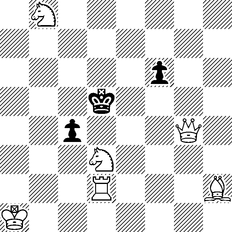 1N6/8/5p2/3k4/2p3Q1/3N4/3R3B/K7