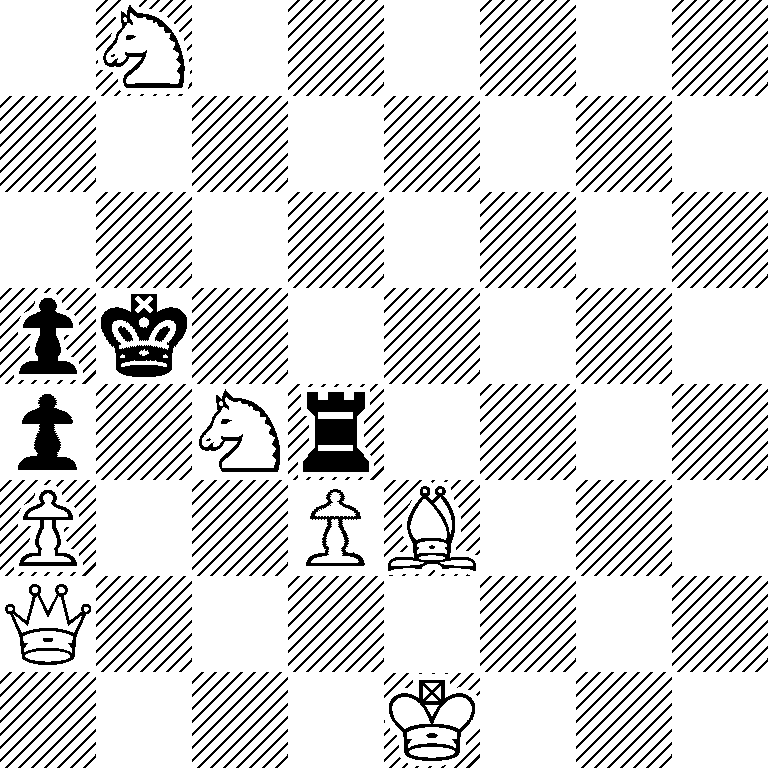 1N6/8/8/pk6/p1Nr4/P2PB3/Q7/4K3