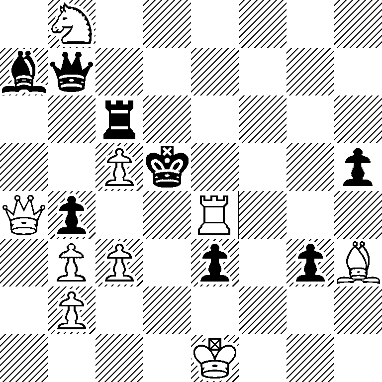 1N6/bq6/2r5/2Pk3p/Qp2R3/1PP1p1pB/1P6/4K3