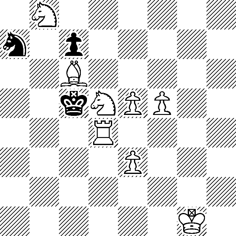 1N6/n1p5/2B5/2kNPP2/3R4/4P3/8/6K1