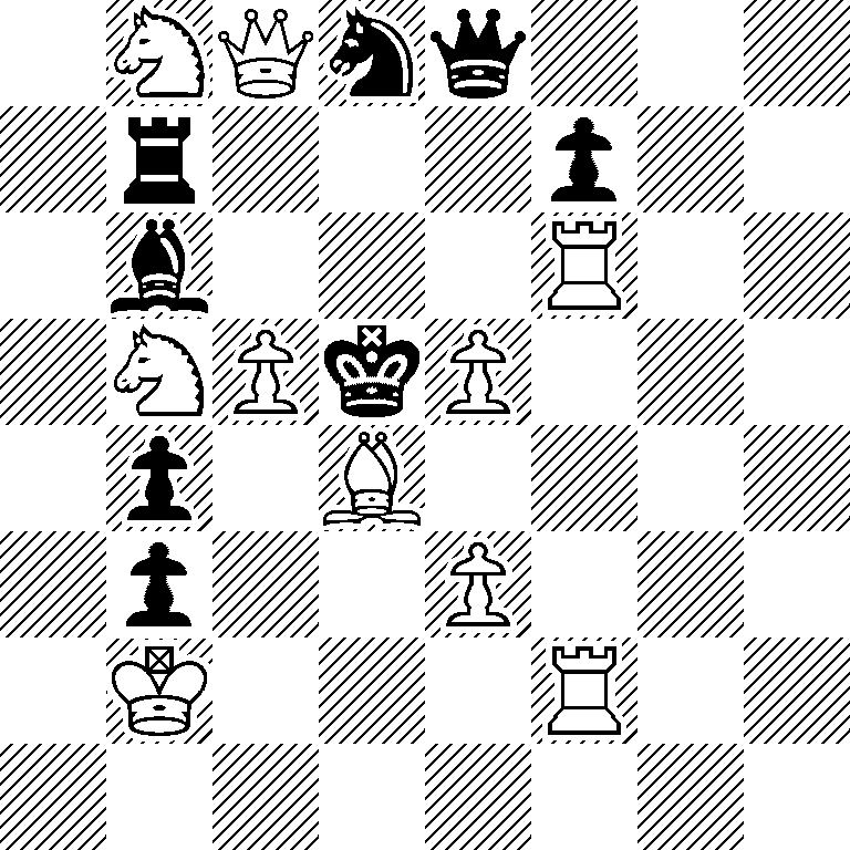 1NQnq3/1r3p2/1b3R2/1NPkP3/1p1B4/1p2P3/1K3R2/8