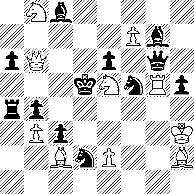 1Nb5/5Pb1/pQ2p1q1/3kNnRp/rp6/1Pp4K/2BnP2B/8