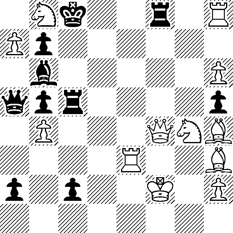 1Nk2r1R/Pp6/1b5P/qpr4p/1P3QNB/4R2B/p1p2K1P/8