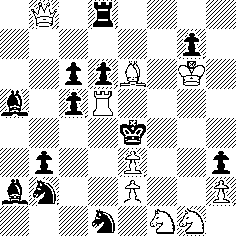 1Q1r4/6p1/2ppB1K1/b1pR4/4k3/1p2P2p/bn2P2P/3n1NN1