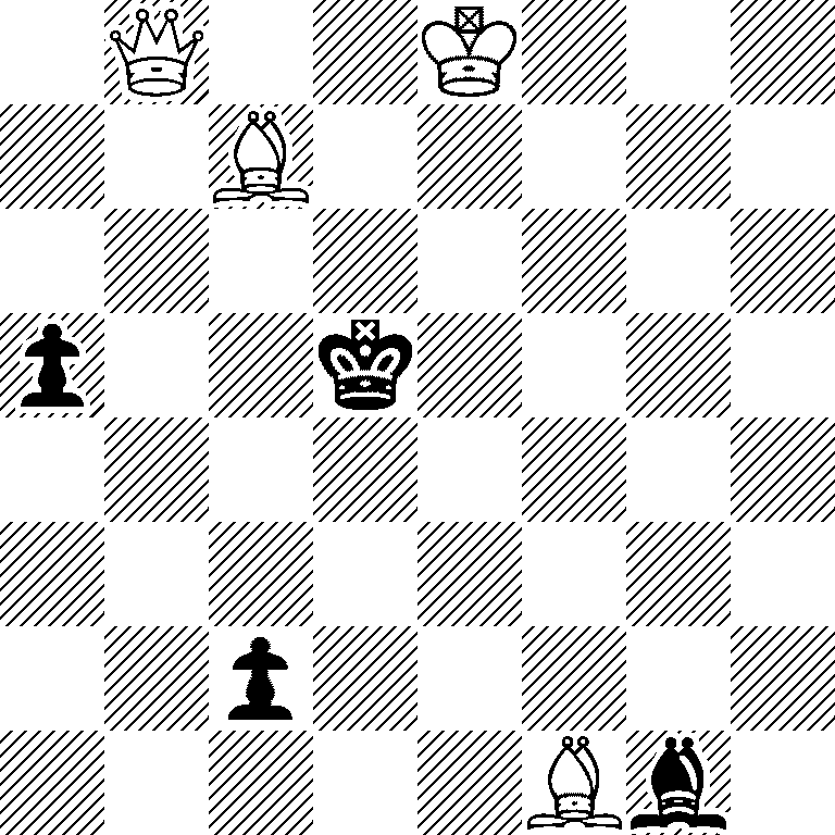 1Q2K3/2B5/8/p2k4/8/8/2p5/5Bb1