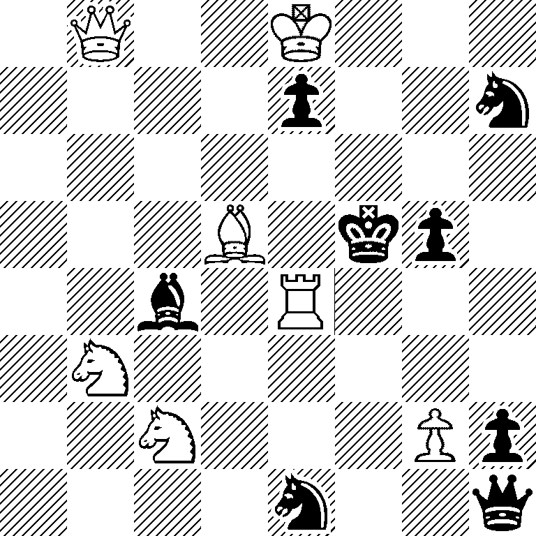 1Q2K3/4p2n/8/3B1kp1/2b1R3/1N6/2N3Pp/4n2q