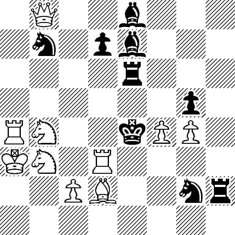 1Q2b3/1n1pb3/4r3/6p1/RN2kPP1/KN1R4/2PB2nr/8
