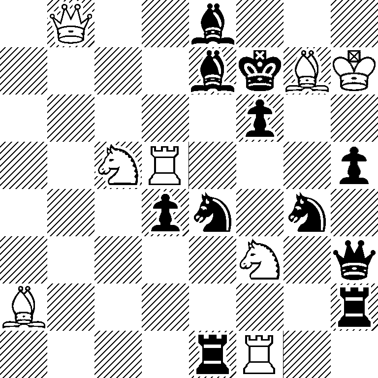 1Q2b3/4bkBK/5p2/2NR3p/3pn1n1/5N1q/B6r/4rR2