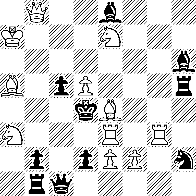 1Q2b3/K3N3/7b/B1pP3r/3kB3/N3R1R1/1p1pPP1n/1rq5