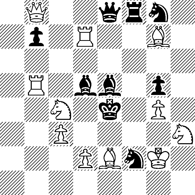 1Q2qrn1/1p1R2B1/8/1R1bb1p1/2N1k1P1/2P4N/3PBnK1/8