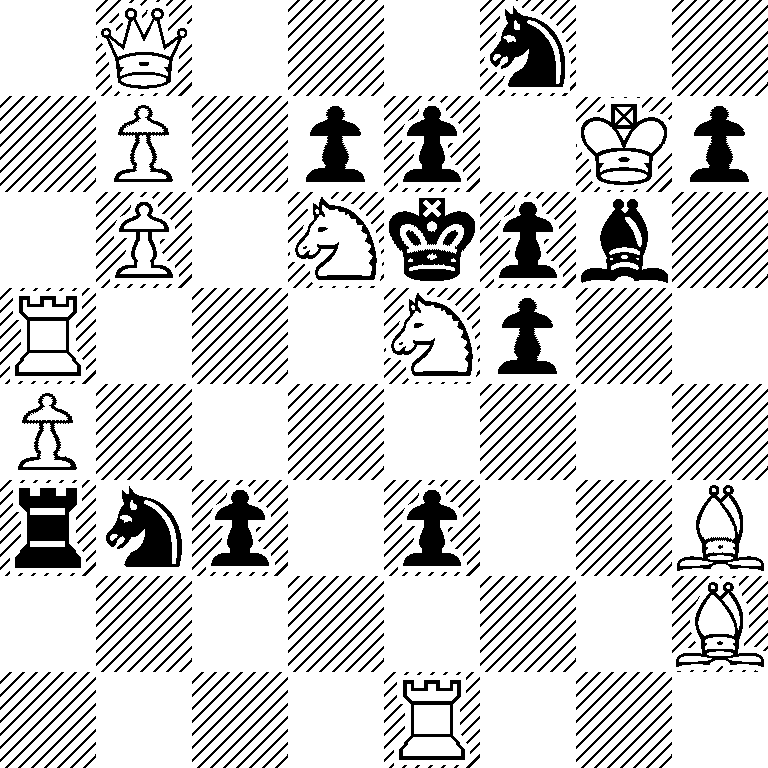 1Q3n2/1P1pp1Kp/1P1Nkpb1/R3Np2/P7/rnp1p2B/7B/4R3