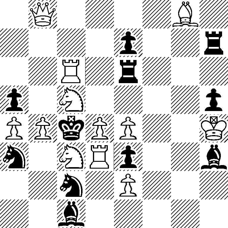 1Q4B1/4p2r/2R1r3/p1N4p/PPkPP2K/n1NRp2b/2n1P3/2b5