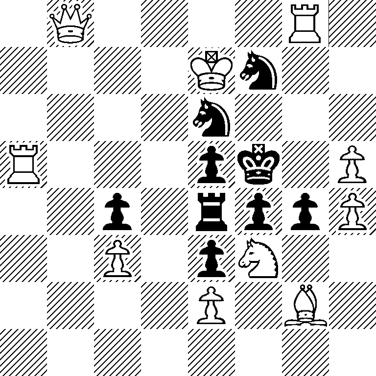 1Q4R1/4Kn2/4n3/R3pk1P/2p1rppP/2P1pN2/4P1B1/8