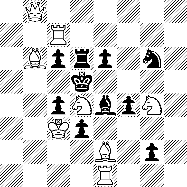 1Q6/2R5/1Bprp1n1/3k4/2pNbpN1/2Kp4/4B1p1/4R3