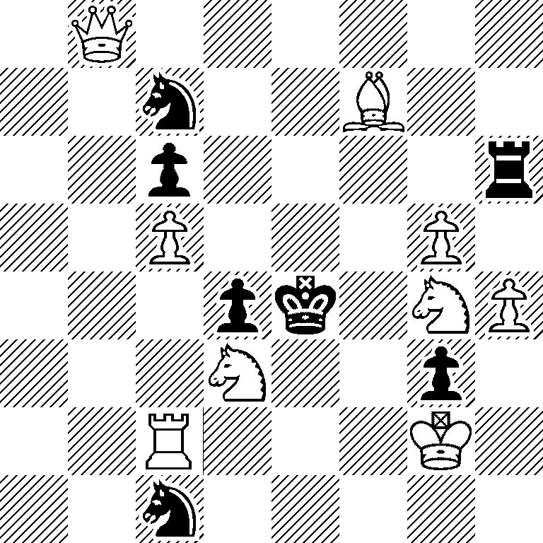 1Q6/2n2B2/2p4r/2P3P1/3pk1NP/3N2p1/2R3K1/2n5