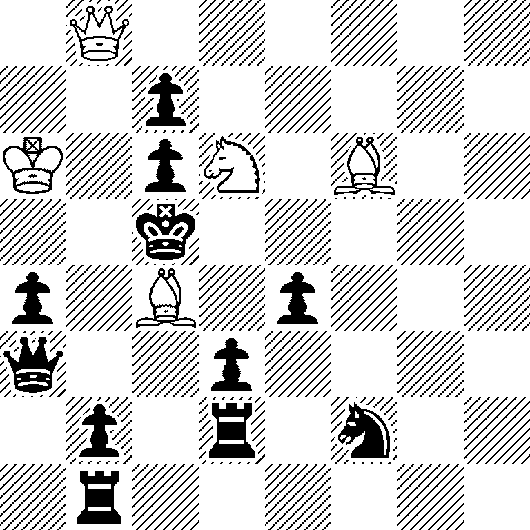 1Q6/2p5/K1pN1B2/2k5/p1B1p3/q2p4/1p1r1n2/1r6