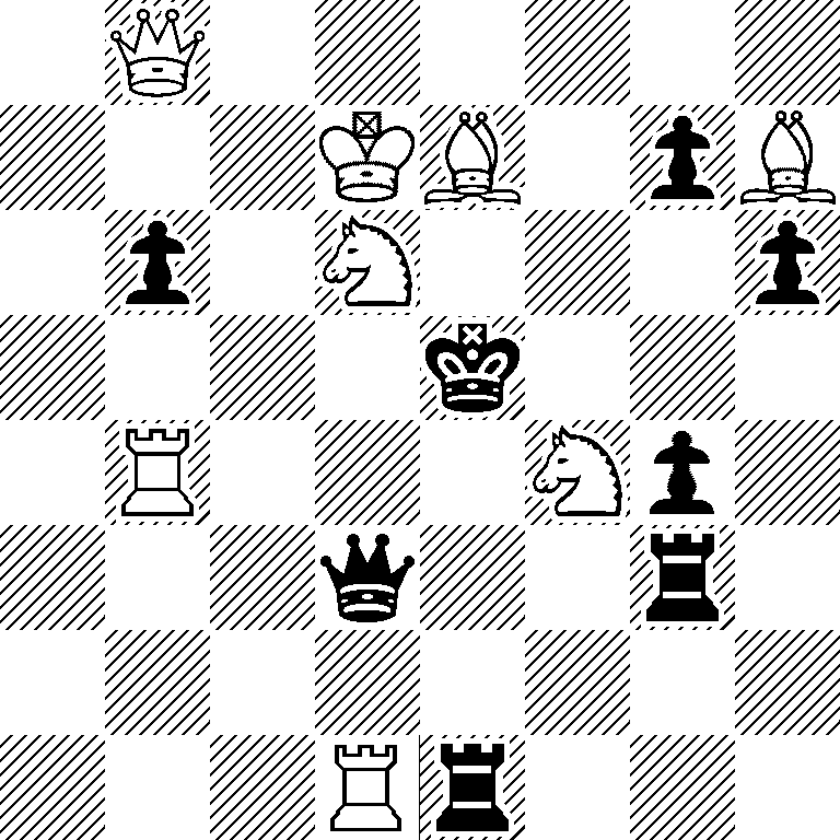 1Q6/3KB1pB/1p1N3p/4k3/1R3Np1/3q2r1/8/3Rr3
