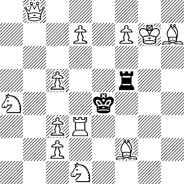 1Q6/3P1PKB/8/2P2r2/N3k3/2PR4/2P2B2/3N4