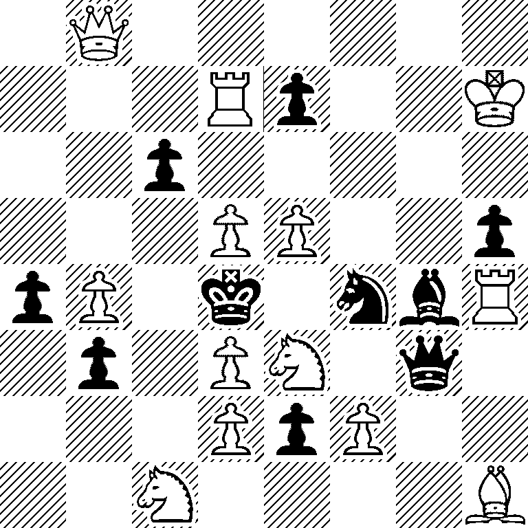 1Q6/3Rp2K/2p5/3PP2p/pP1k1nbR/1p1PN1q1/3PpP2/2N4B