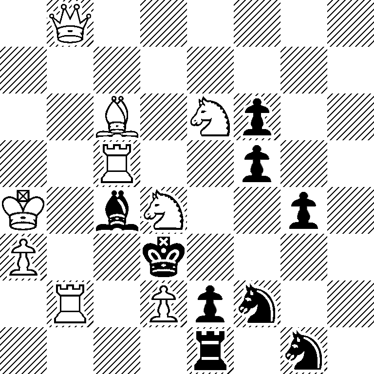 1Q6/8/2B1Np2/2R2p2/K1bN2p1/P2k4/1R1Ppn2/4r1n1