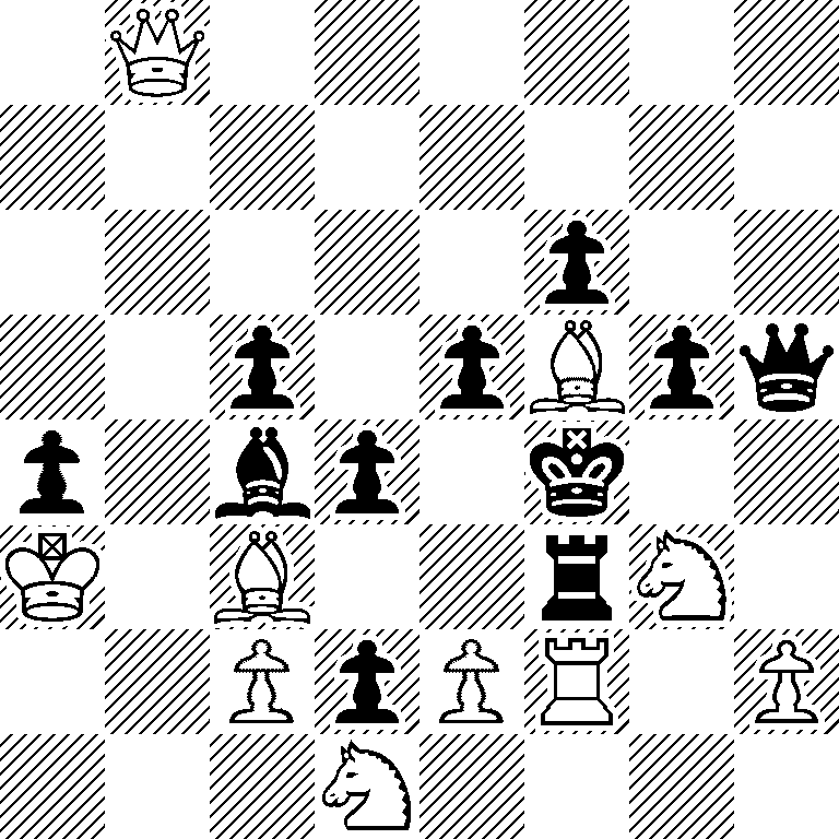 1Q6/8/5p2/2p1pBpq/p1bp1k2/K1B2rN1/2PpPR1P/3N4