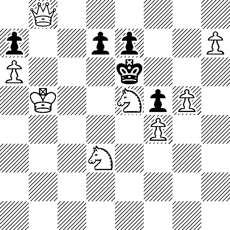 1Q6/p2pp2P/P3k3/1K2NpP1/5P2/3N4/8/8